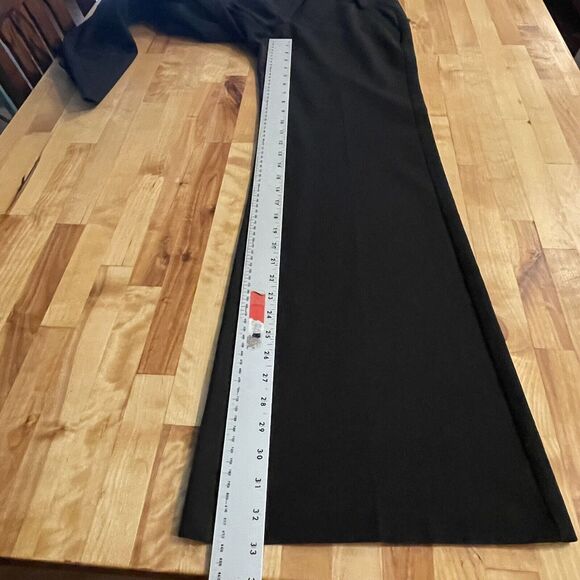 XOXO Pants Wide Leg Fine Pin Stripe Dress Women 5/6 Career Business Classic - Picture 8 of 13